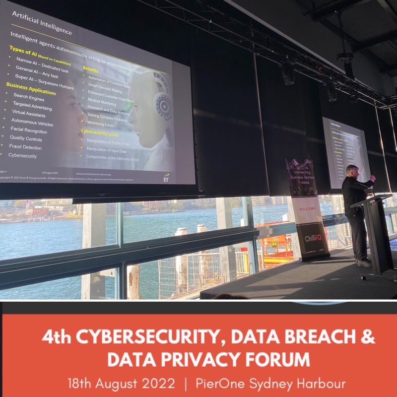 EY Cybersecurity Forum Presentation 2022